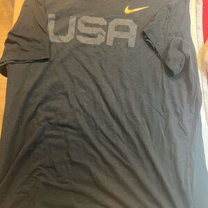 Nike Men's Black USA Graphic Tee